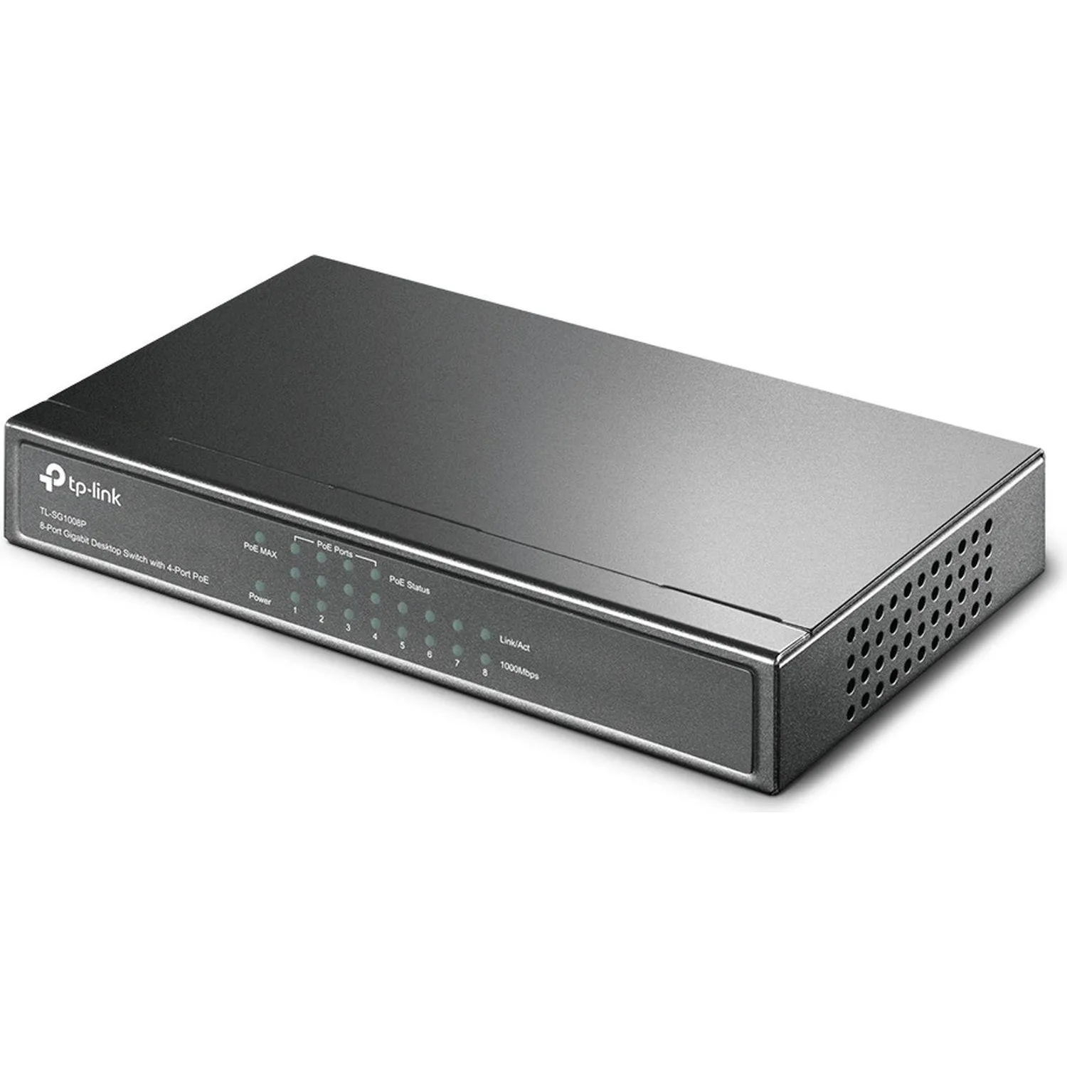 Коммутатор TP-LINK TL-SG1008P PoE - фото 3