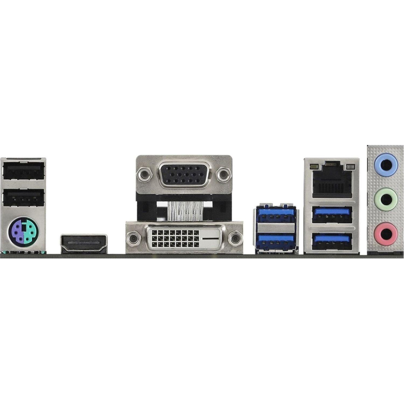 Материнская плата ASROCK A520M-HDV, AM4, A520, 2xDDR4, D-Sub+DVI-D+HDMI - фото 3