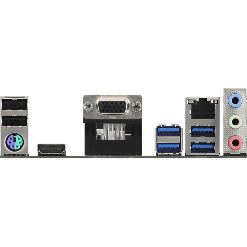 Материнская плата ASROCK A520M-HVS, AM4, A520, 2xDDR4, D-Sub+HDMI - фото 3