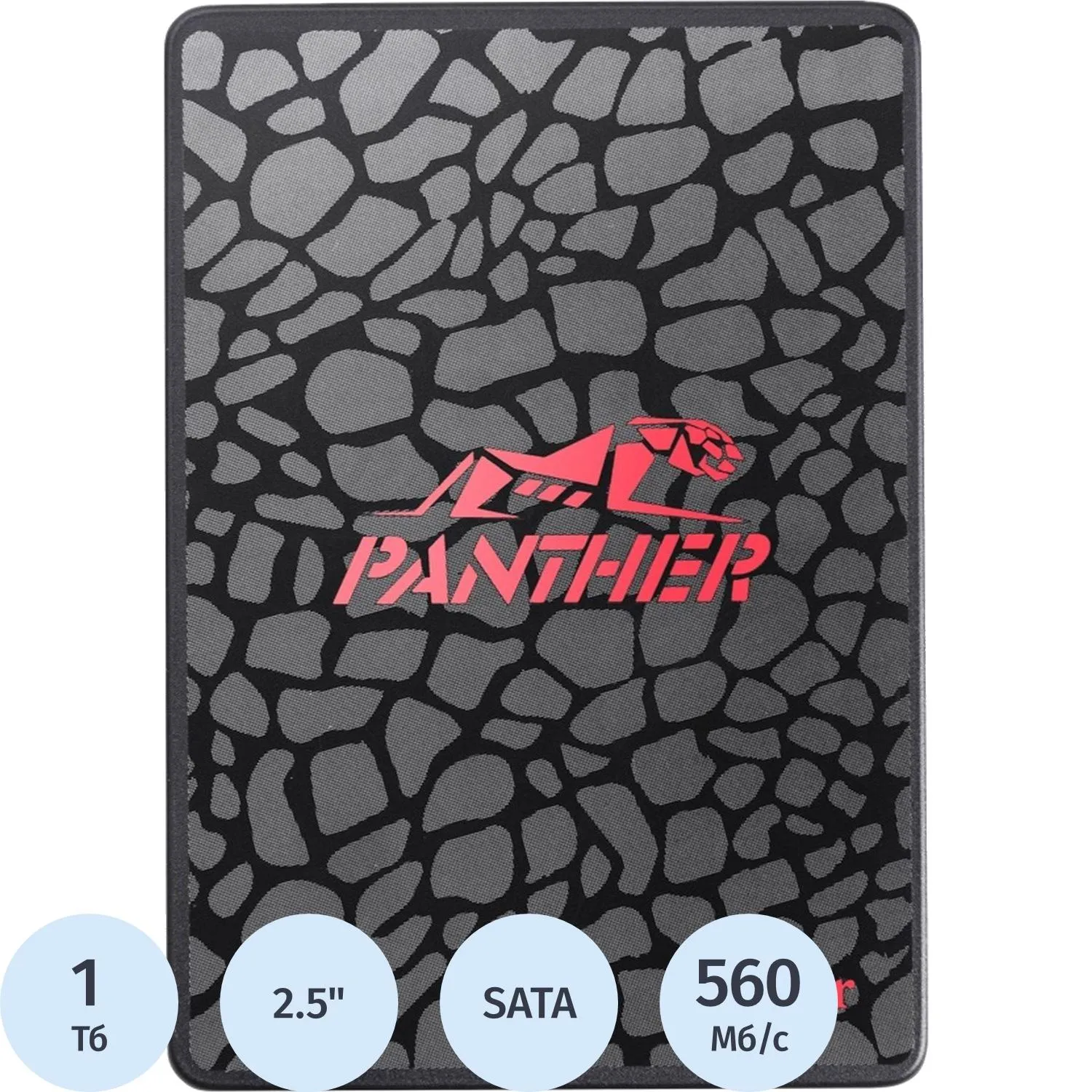 SSD накопитель Apacer SSD PANTHER AS350 1TB SATA 2.5 7mm - фото 1