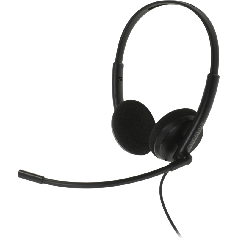 Гарнитура Creative HS-220 черный 2.4м накладные USB (51EF1070AA000) - фото 1