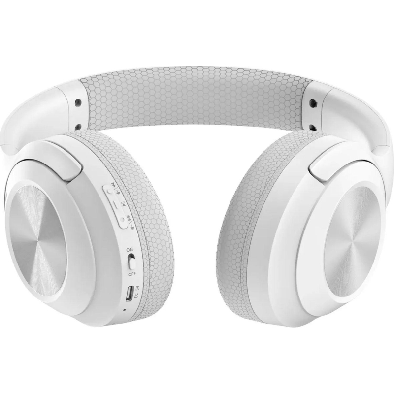 Наушники A4Tech Fstyler BH220, мониторные, bluetooth, белый (BH220 WHITE) - фото 4