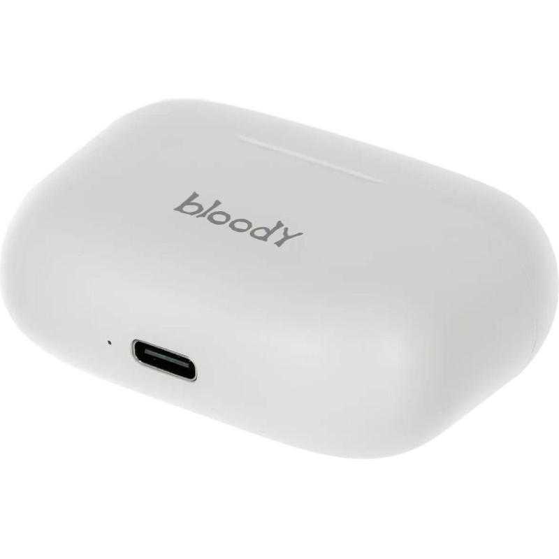 Наушники A4Tech Bloody M30, вкладыши, белый bluetooth (M30 WHITE) - фото 6