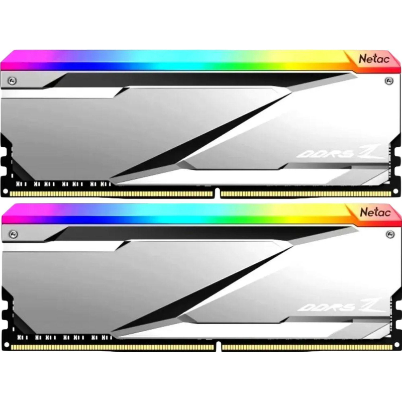 Модуль памяти Netac Z RGB 32GB DDR5-7600 C36 (NTZED5P76DP-32S) - фото 1