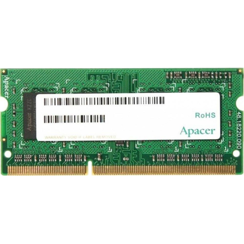 Модуль памяти Apacer  DDR3   4GB  1600MHz SO-DIMM CL11(AS04GFA60CATBGC) - фото 1