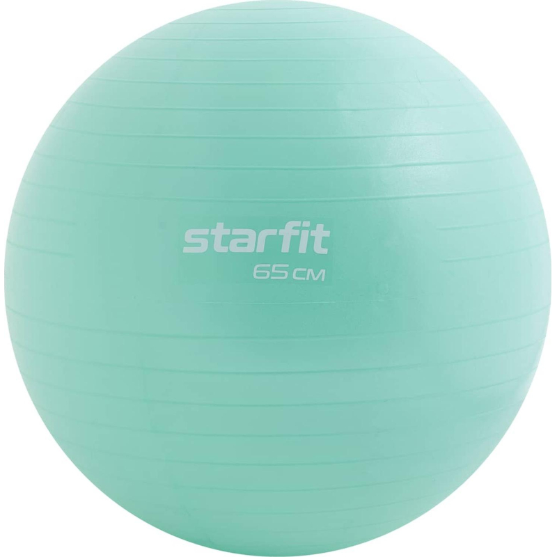 Фитбол STARFIT GB-108 65 см, 1000 гр, антивзрыв, мятный, УТ-00020576 - фото 1