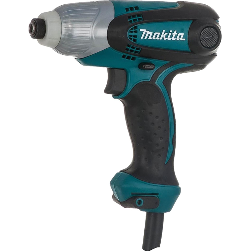 Шуруповерт уд,230Вт,0-3200у\м,6-ти гран 6.35,100Нм,0.99кг,Makita TD0101 - фото 1
