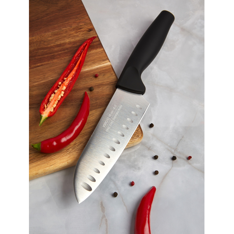Нож кухонный santoku 16см Mielaje (41416) - фото 3