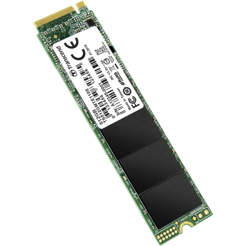 SSD накопитель Transcend MTE110S(TS512GMTE110S),512GB, M.2,NVMe,PCIe 3.0 x4 - фото 2