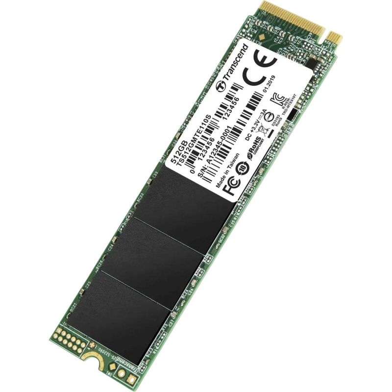 SSD накопитель Transcend MTE110S(TS512GMTE110S),512GB, M.2,NVMe,PCIe 3.0 x4 - фото 3