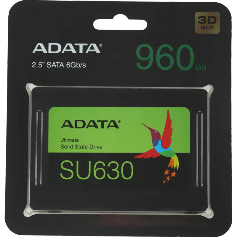 SSD накопитель ADATA Ultimate SU630(ASU630SS-960GQ-R),960GB, 2.5 7mm,SATA3 - фото 1