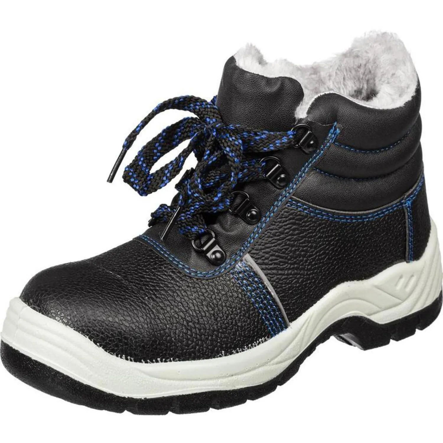 Ботинки рабочие ПУ/ТПУ с МП, МС искус.мех р 43 - фото 2