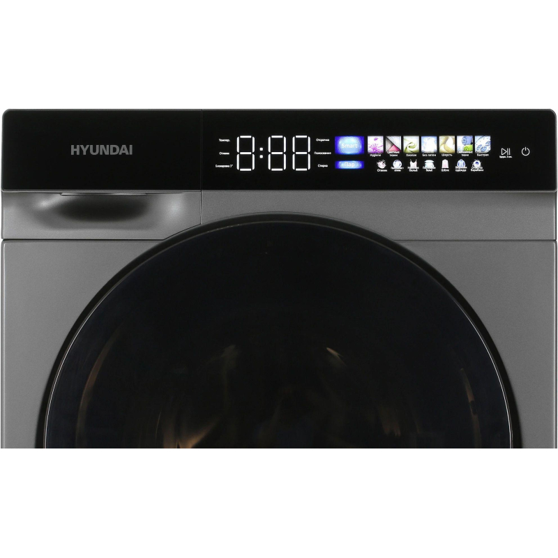 Стиральная машина Hyundai WFE9230 Dark Gray кл.:A+++ фронт. макс:10кг серый - фото 4