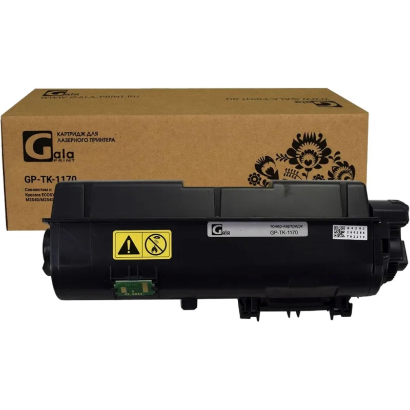 Картридж лазерный GalaPrint TK-1170 чер. для Kyocera Ecosys M2040 - фото 1