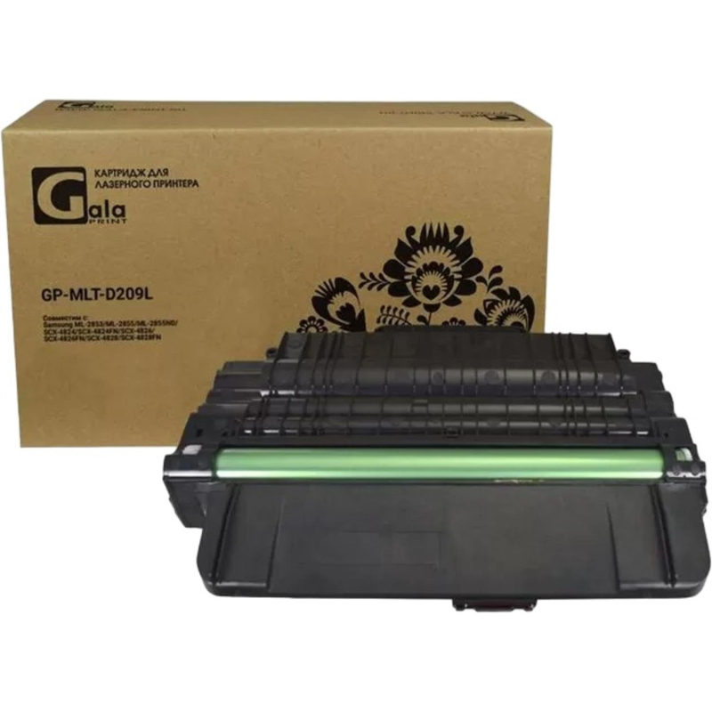 Картридж лазерный GalaPrint MLT-D209L чер. для SamsungSCX-4824FN/4828 - фото 1