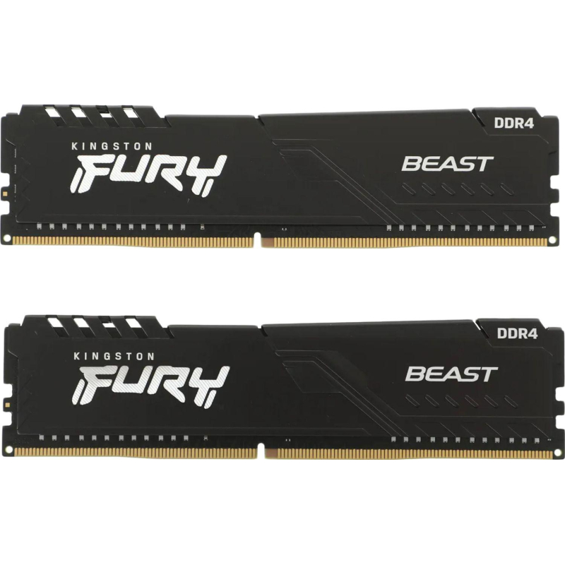 Модуль памяти Kingston DDR4 16GB 3200MHz PC4-25600 CL16(KF432C16BB2A/16) - фото 1