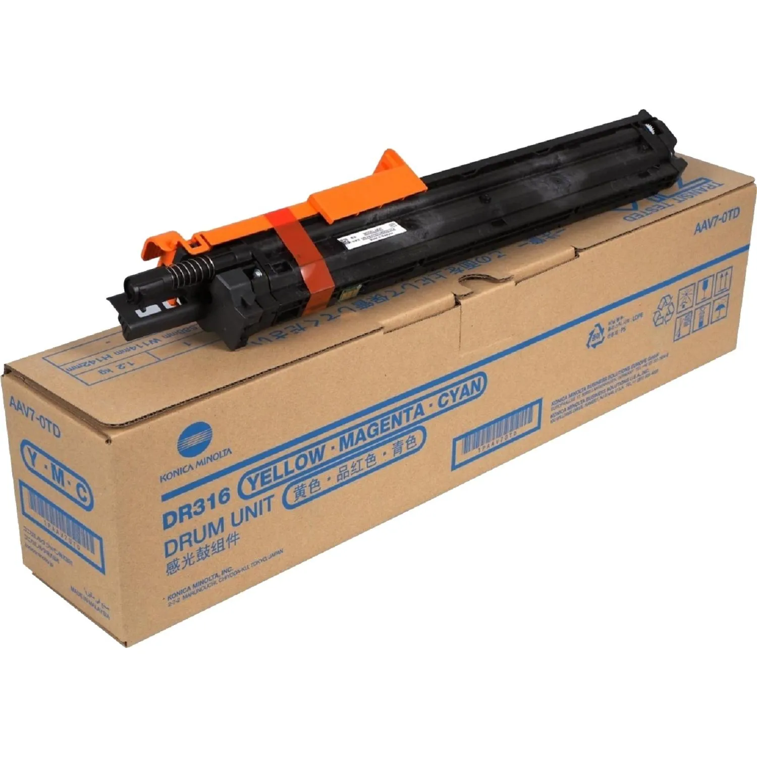 Блок фотобарабана Konica-Minolta C250i/C300i/C360i цветной DR-316 AAV70TD - фото 1
