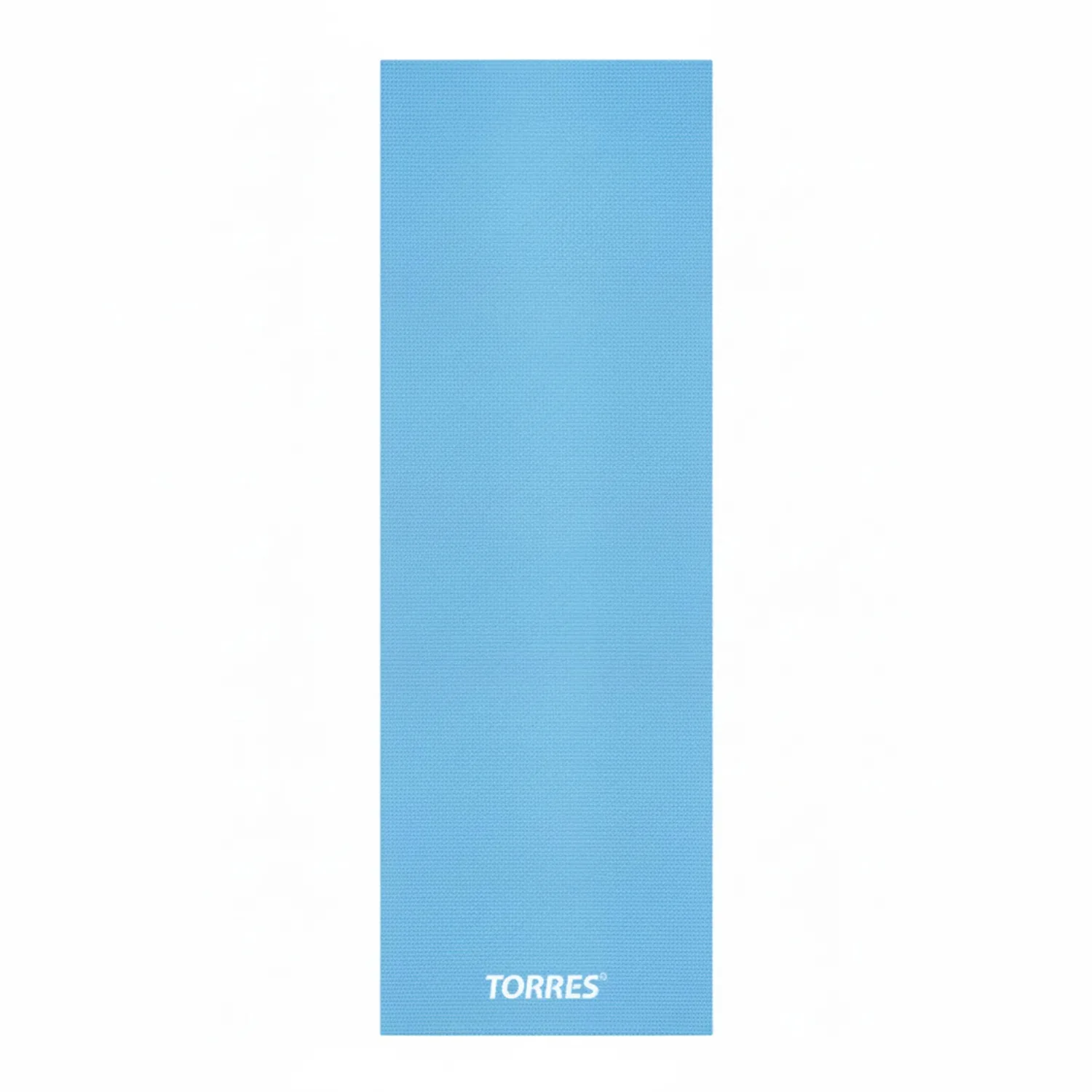 Коврик для йоги TORRES Basis 3, YL10023, PVC 3 мм, нескольз, голубой - фото 4
