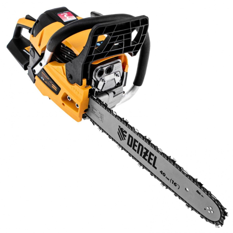 Пила цепная бензиновая DENZEL DS-4516 шина 40 см 45 см3(95236) - фото 4