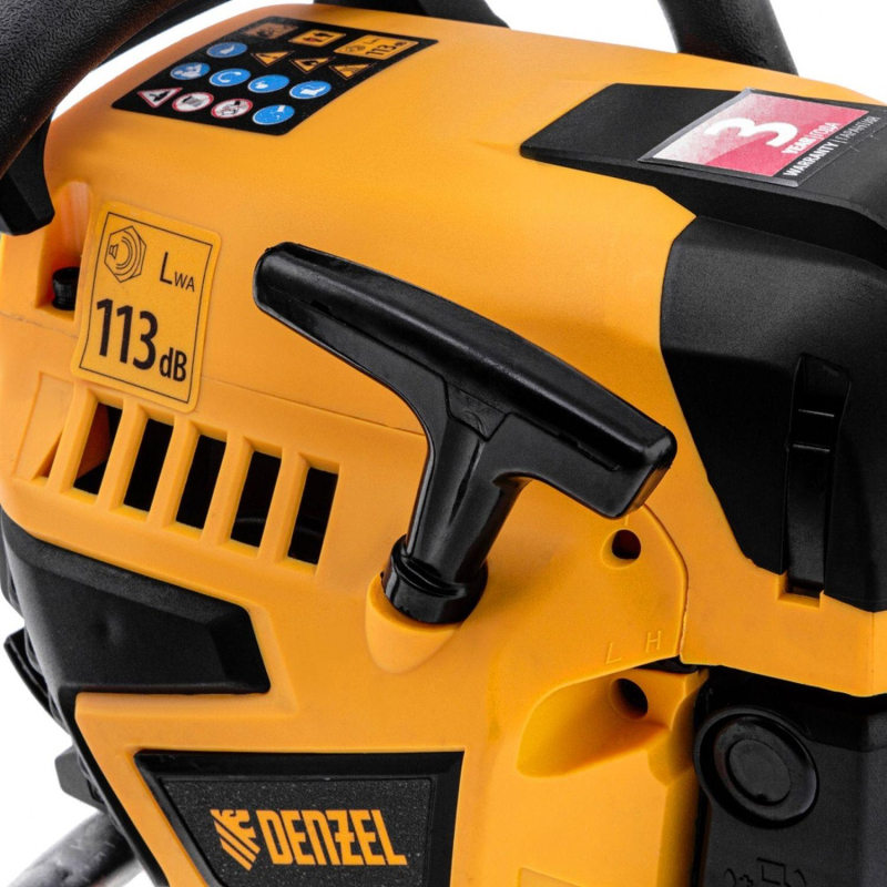 Пила цепная бензиновая DENZEL DS-4516 шина 40 см 45 см3(95236) - фото 6