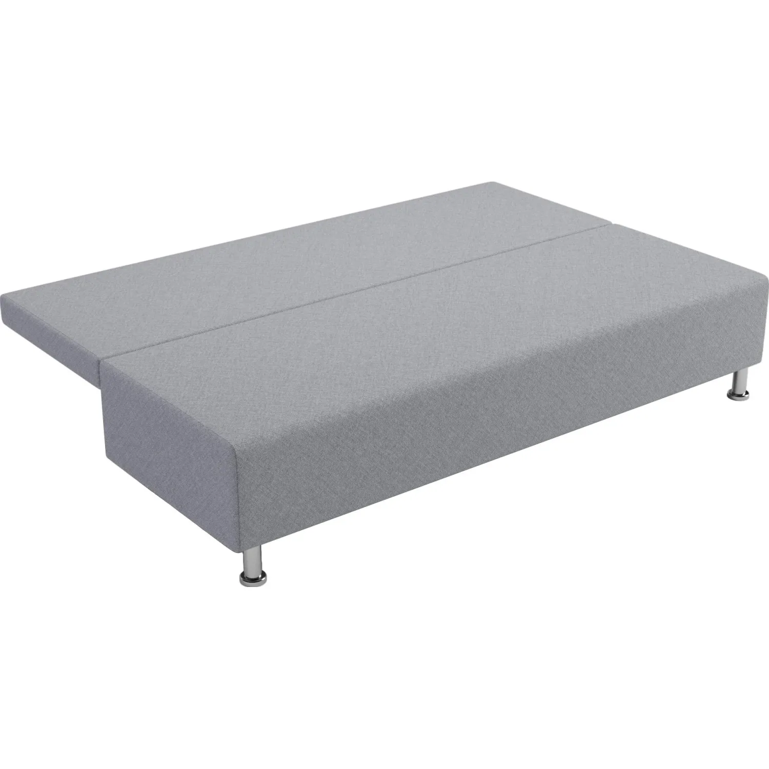 Диван - кровать SAL_0MX_МАРЛО рогожка Лагуна Светло-серый - фото 3