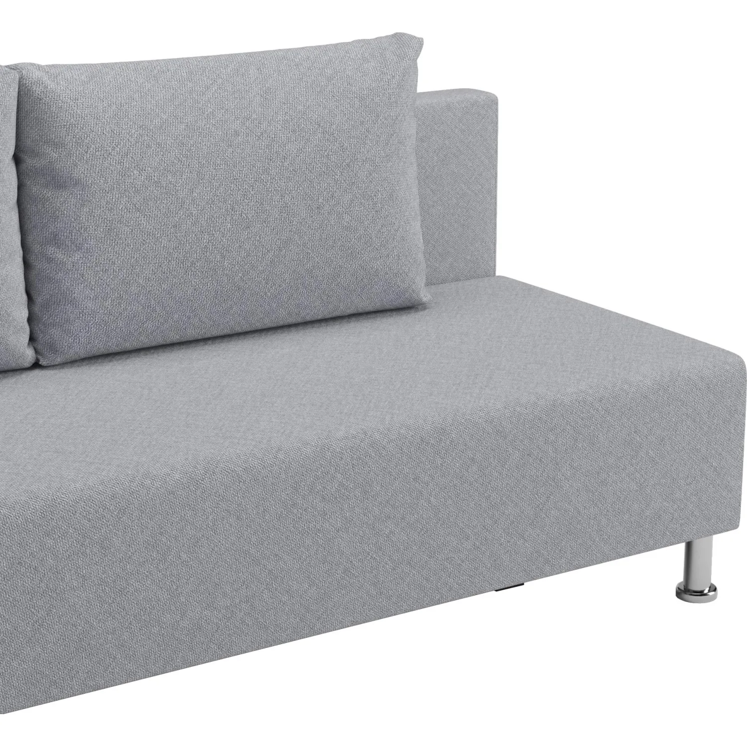 Диван - кровать SAL_0MX_МАРЛО рогожка Лагуна Светло-серый - фото 5