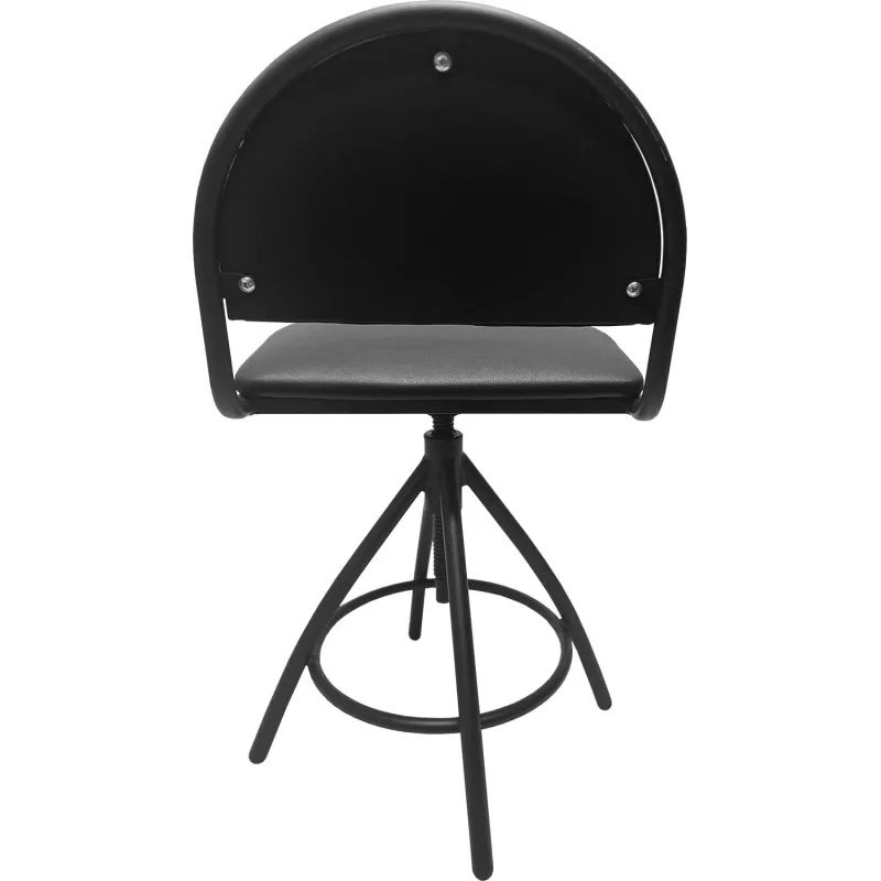 Стул лабораторный КО_EChair 232 PU РС01.00.61Т1 (РС 61Т1/61) к/з чер, винт - фото 4