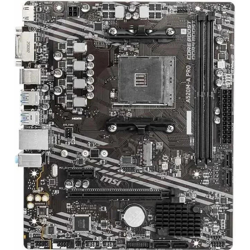 Материнская плата MSI A520M-A PRO(A520M-A PRO) - фото 2