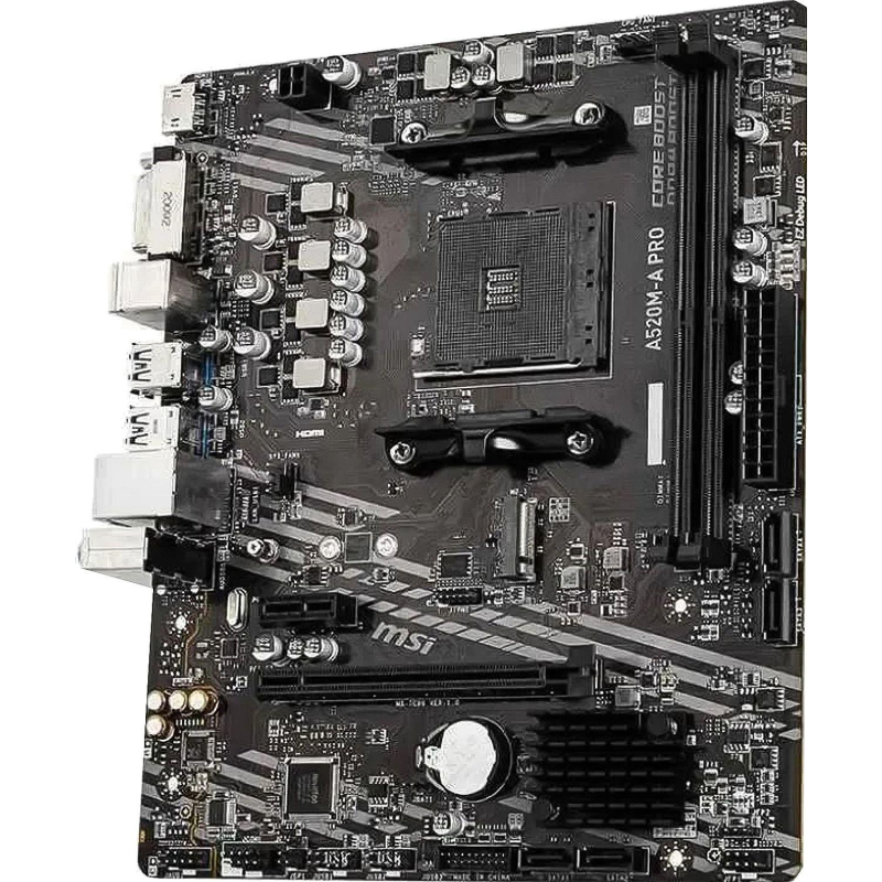 Материнская плата MSI A520M-A PRO(A520M-A PRO) - фото 3