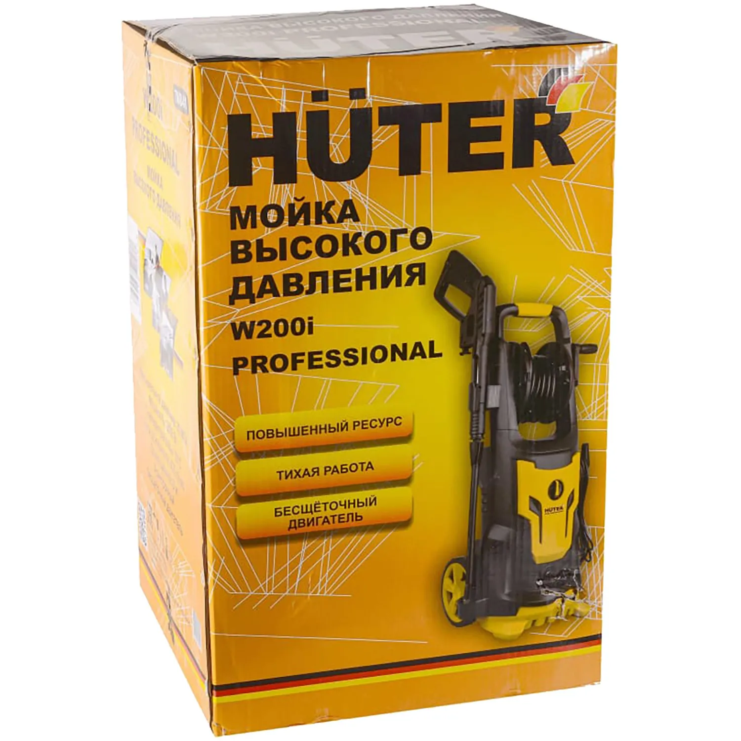 Мойка высокого давления Huter W200i PROFESSIONAL (70/8/41) - фото 8