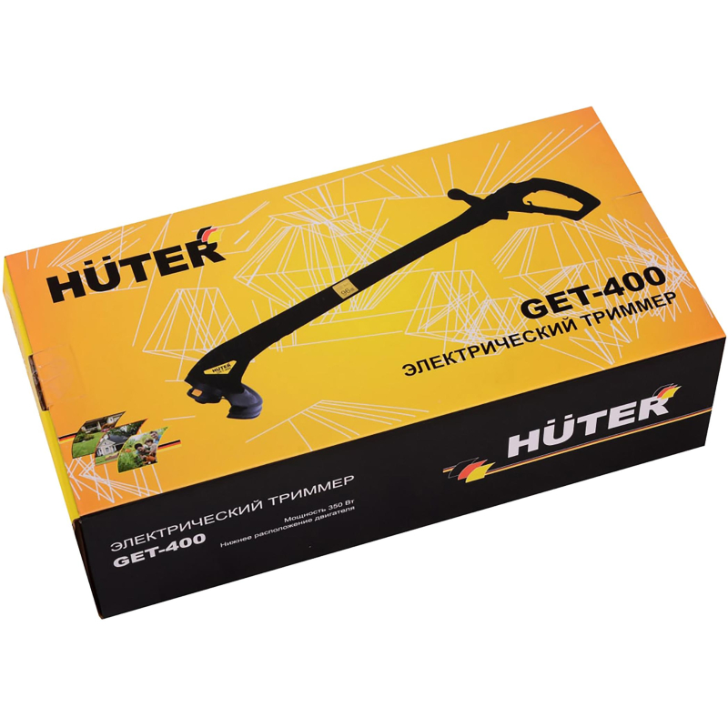 Триммер электрический Huter GET-400 (70/1/4) - фото 6