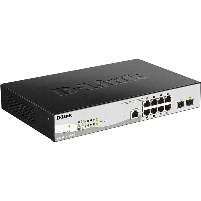Коммутатор D-Link DGS-1210-10P/ME/B1A - фото 2