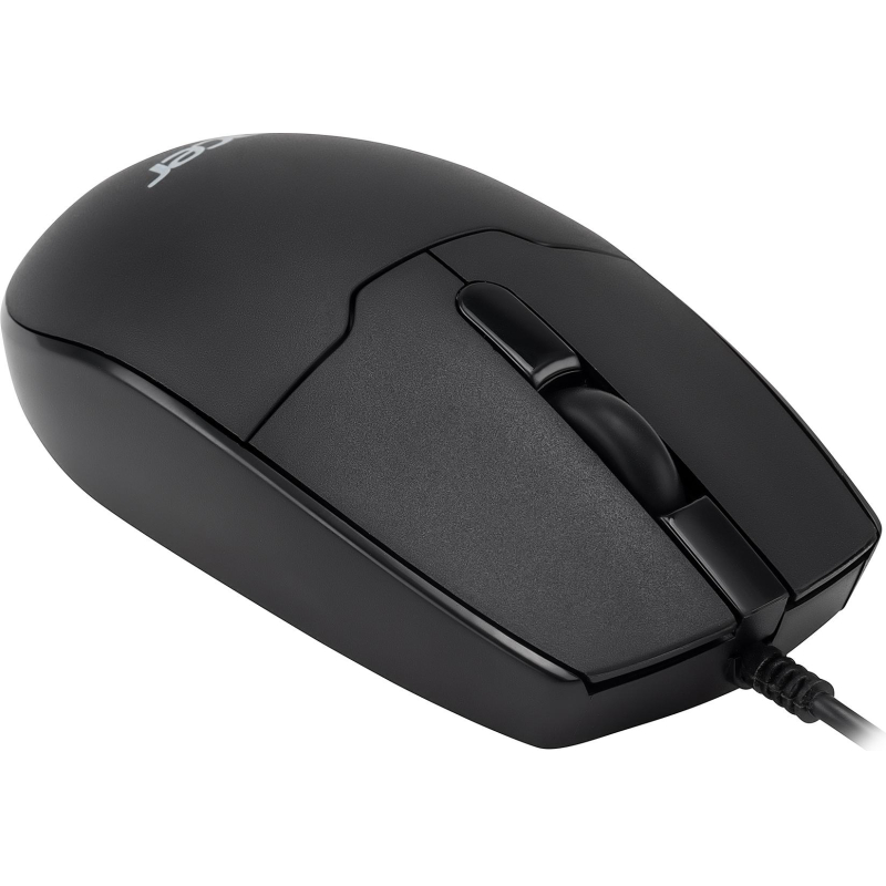 Мышь компьютерная Acer OMW126 черный оптическая (1200dpi) USB (2but) - фото 1