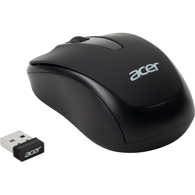 Мышь компьютерная Acer OMR133 черн. оптич. 1000dpi/2but беспровод. USB - фото 6