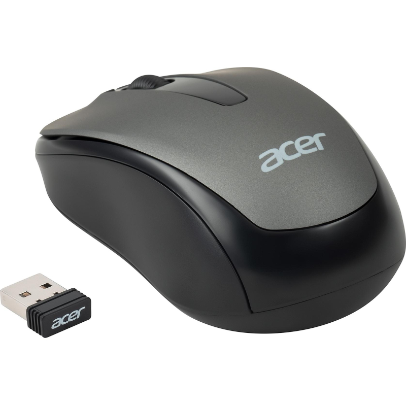 Мышь компьютерная Acer OMR134 серый оптичес. 1000dpi/2but беспровод. USB - фото 6
