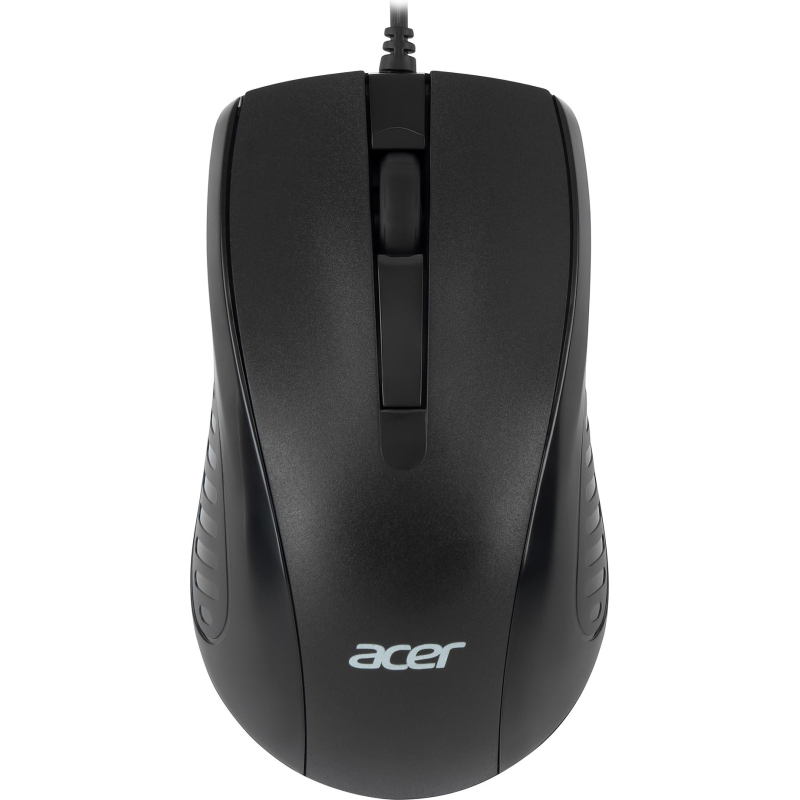 Мышь компьютерная Acer OMW136 черный оптическая (1200dpi) USB (2but) - фото 2