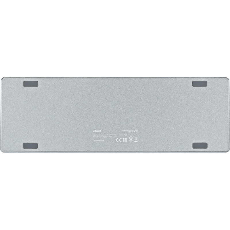 Клавиатура Acer OKW302 механичес. серебр. USB for gamer LED (ZL.KBDCC.01C) - фото 12
