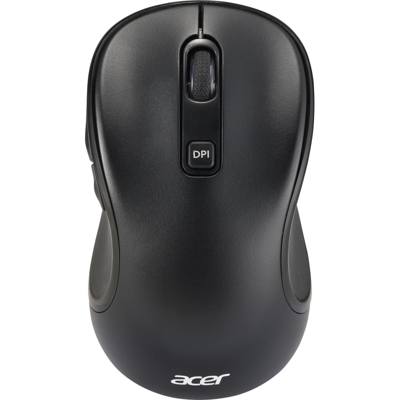 Мышь компьютерная Acer OMR303 черный оптическая 1600dpi/6but беспровод. USB - фото 1