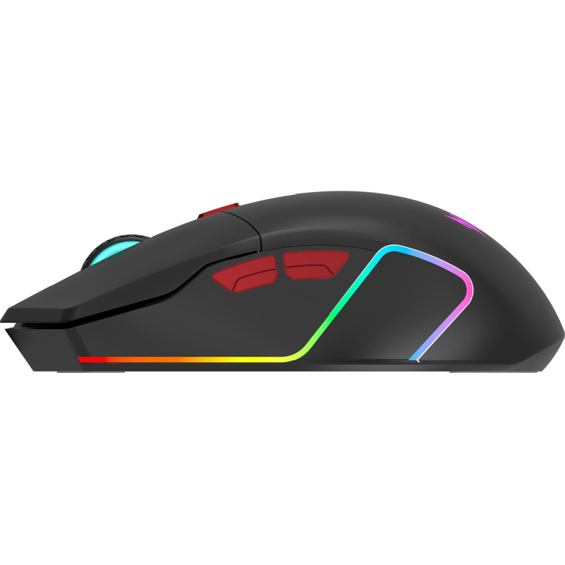 Мышь компьютерная Acer Nitro OMR304 черн. оптичес.3200dpi/6but WLS USB - фото 3