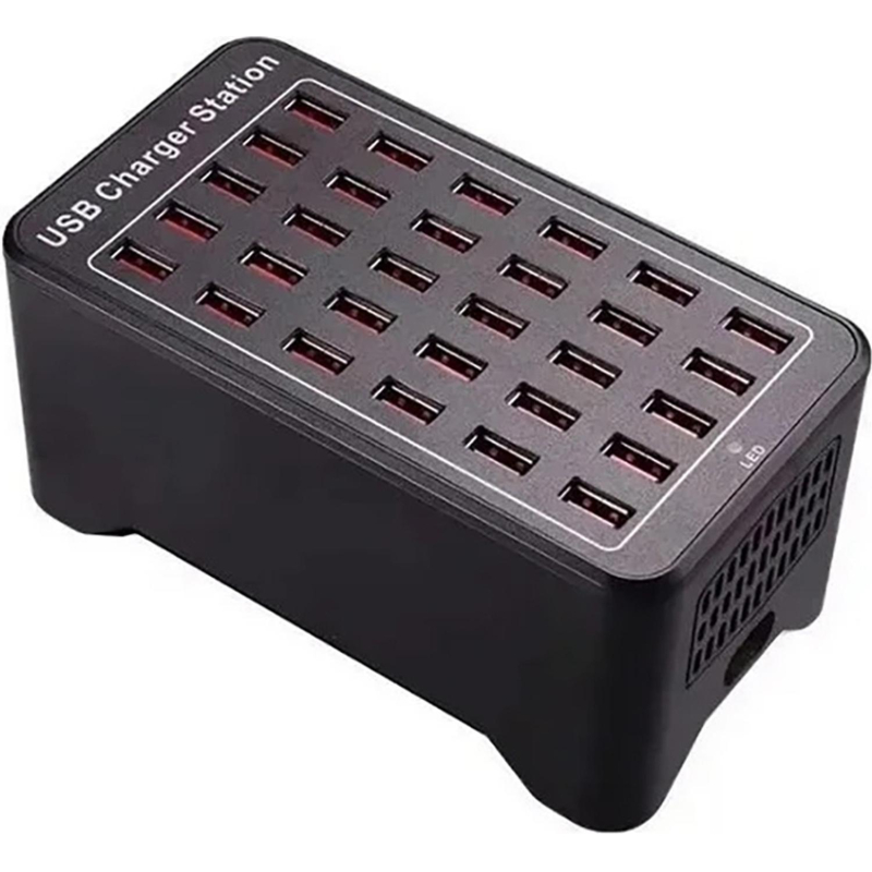 Зарядное устройство PALMEXX YFY-A75 30xUSB (5V-2.4A) 150W - фото 2