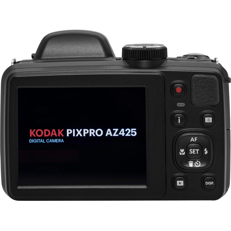 Фотоаппарат Kodak AZ425 Black, 42-х опт зум, 20Мп, стабилизатор, встр аккум - фото 2