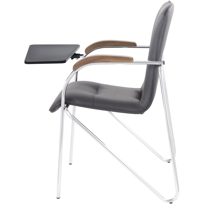 Конференц-кресло UP_EChair SAMBA(Самба) BOX СН Д8 Z11 (черный) со столиком - фото 3