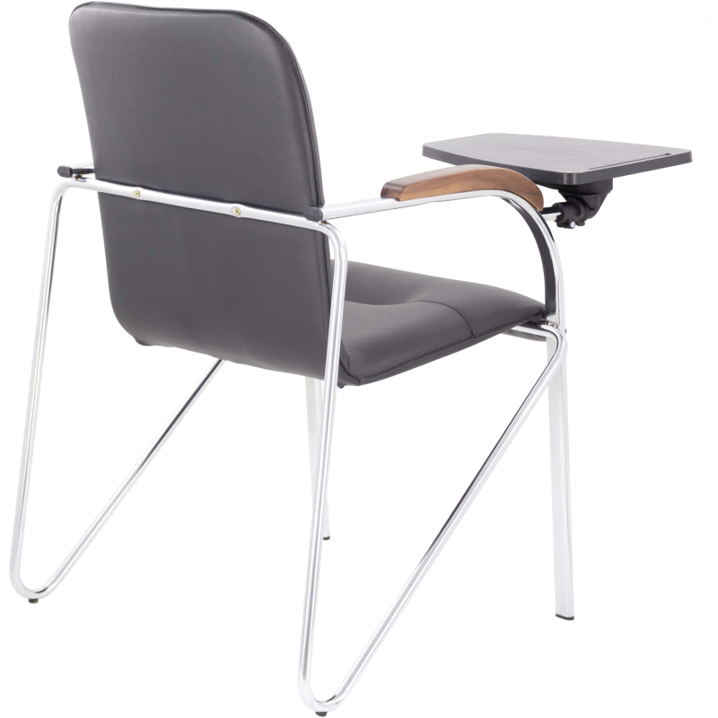 Конференц-кресло UP_EChair SAMBA(Самба) BOX СН Д8 Z11 (черный) со столиком - фото 4