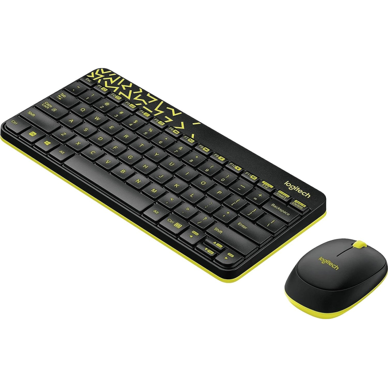 Набор клавиатура+мышь Logitech Wireless Desktop MK240,USB,Black(920-008213) - фото 3