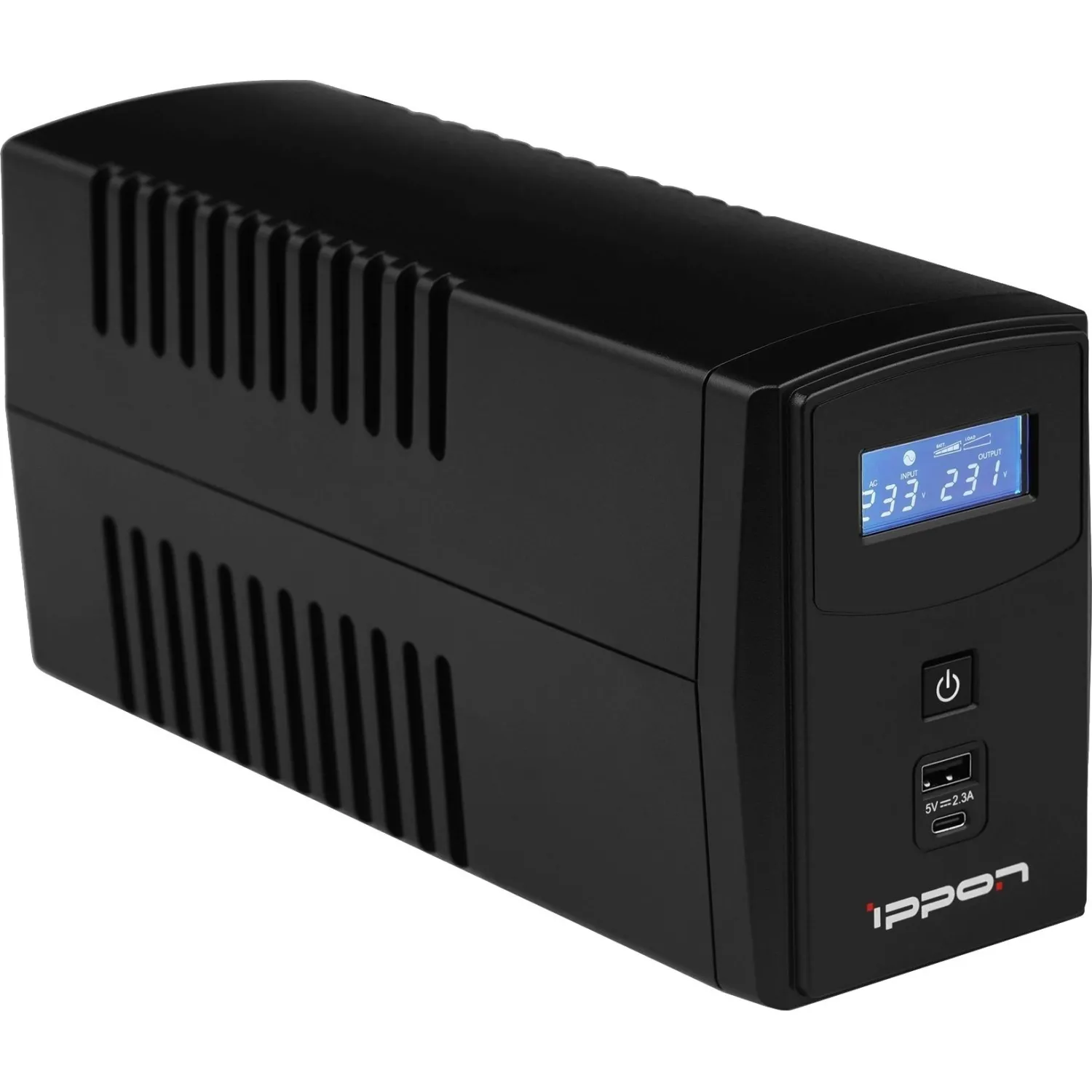 ИБП Ippon Back Power Pro II Euro 850 480Вт 850ВА черный (1005575) - фото 4