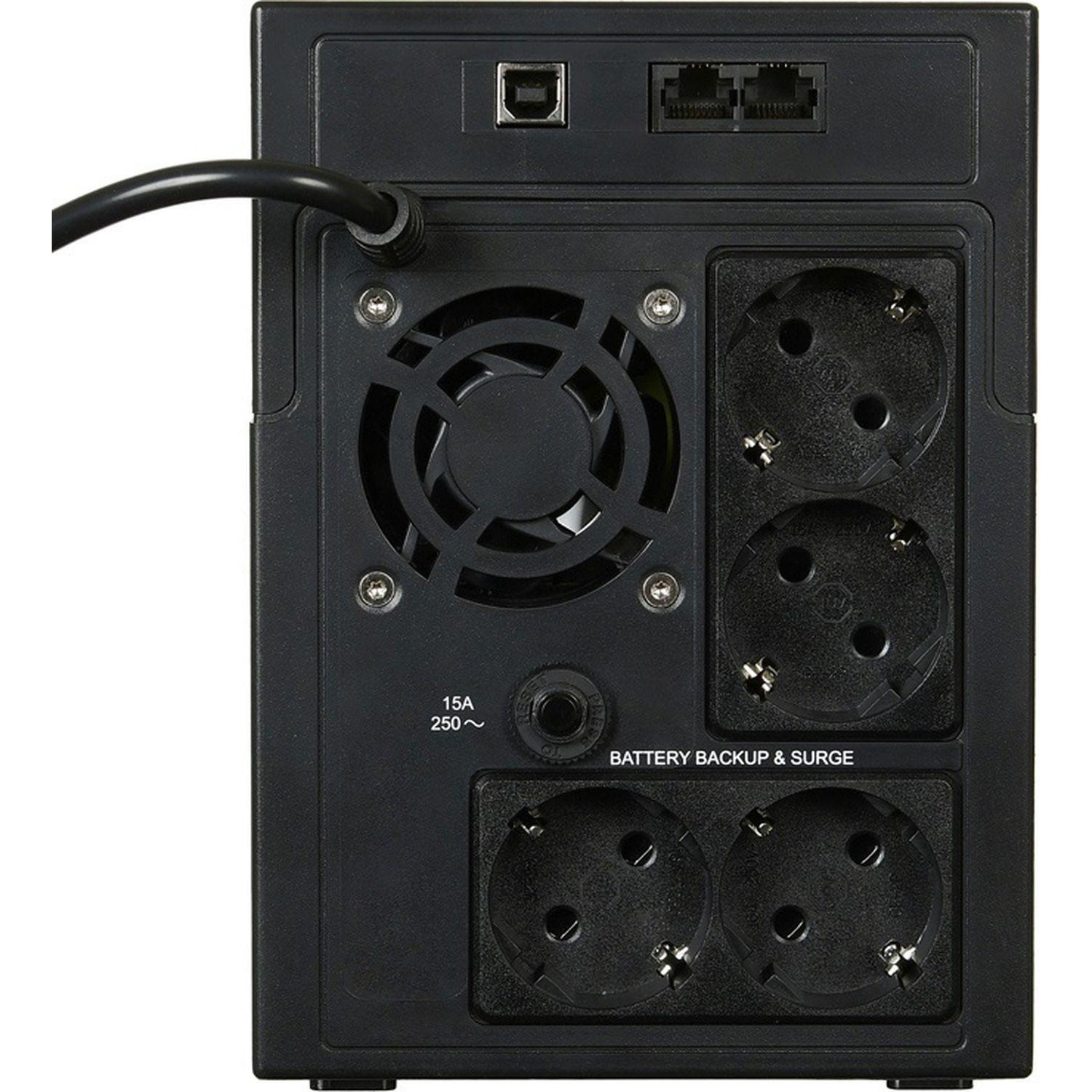 ИБП Ippon Back Basic 2200 Euro 1320Вт 2200ВА черный (1108028) - фото 3