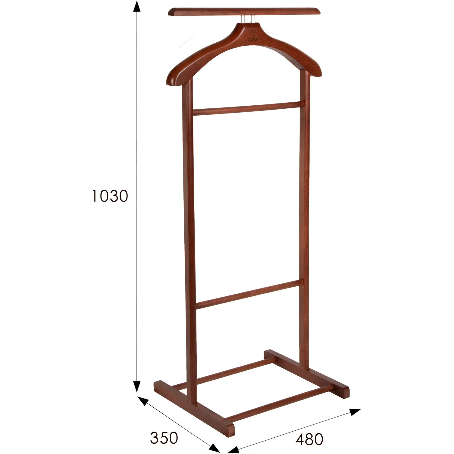 Вешалка ME_костюмная В 21Н средне-коричневый - фото 4
