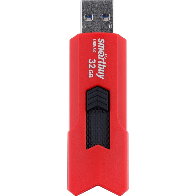 Флеш-память Smartbuy UFD 3.0/3.1 32GB STREAM Red (SB32GBST-R3) - фото 3