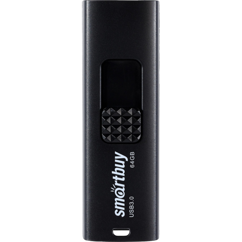 Флеш-память Smartbuy UFD 3.0/3.1 64GB Fashion Black (SB064GB3FSK) - фото 1