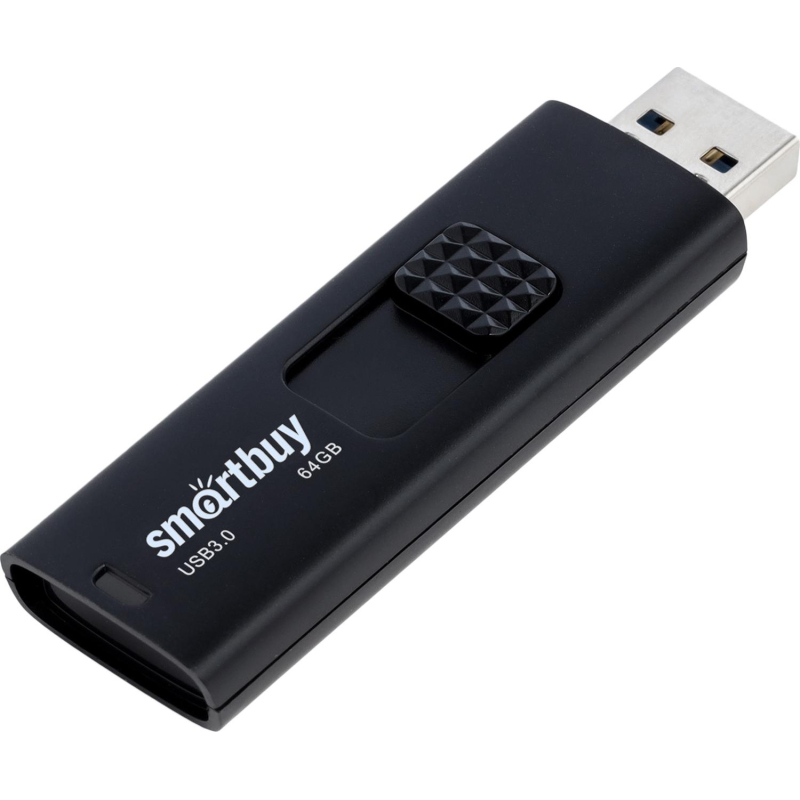 Флеш-память Smartbuy UFD 3.0/3.1 64GB Fashion Black (SB064GB3FSK) - фото 3
